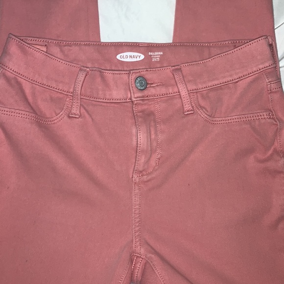 Old Navy Pink Ballerina Jeggings Sz 14 - Picture 3 of 7